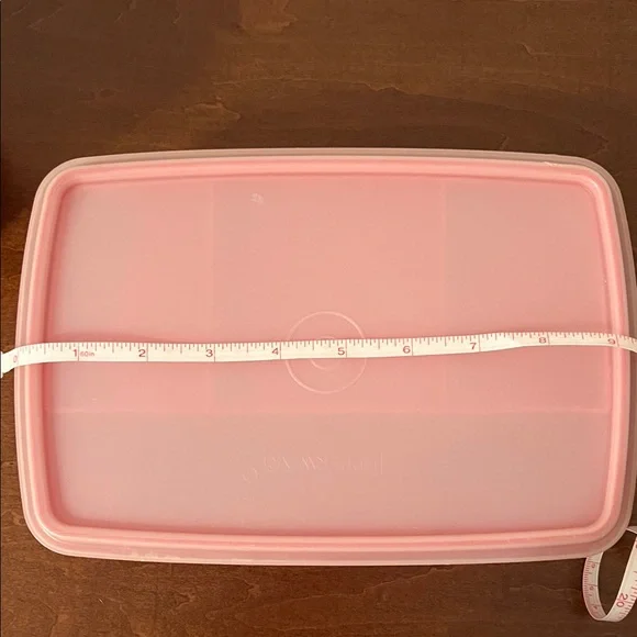 Red Tupperware Storage Containers - Picture 2 of 8